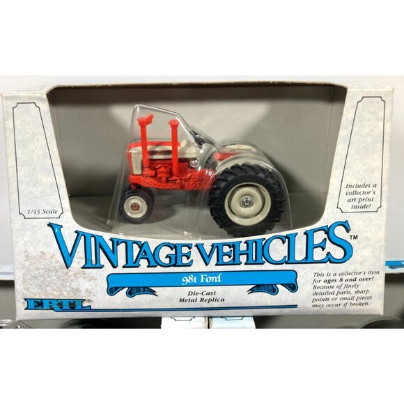 Ertl Massey-Harris Challenger Case L Ford 981 Tractor Diecast 1/43 Lot of 3 NIB - Picture 4 of 9